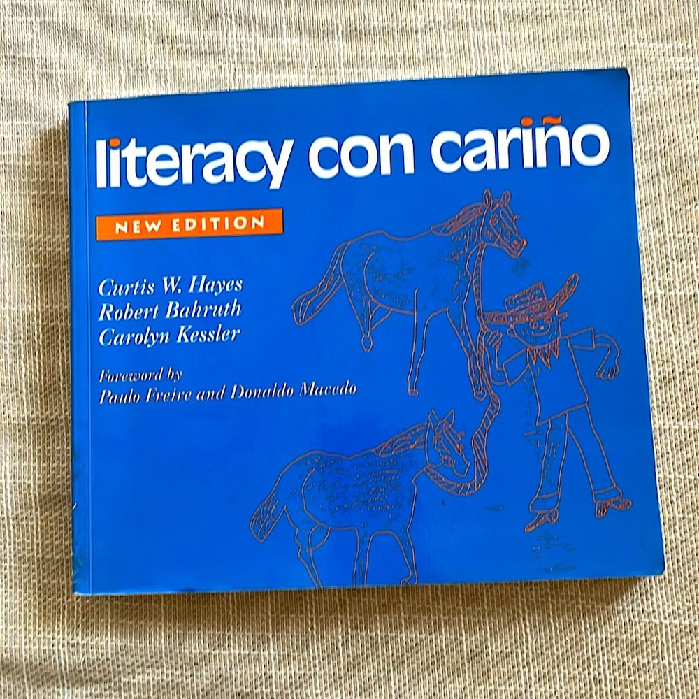 Literacy Con Carino ESL Educational Book by: Hayes/Bahruth/Kessler